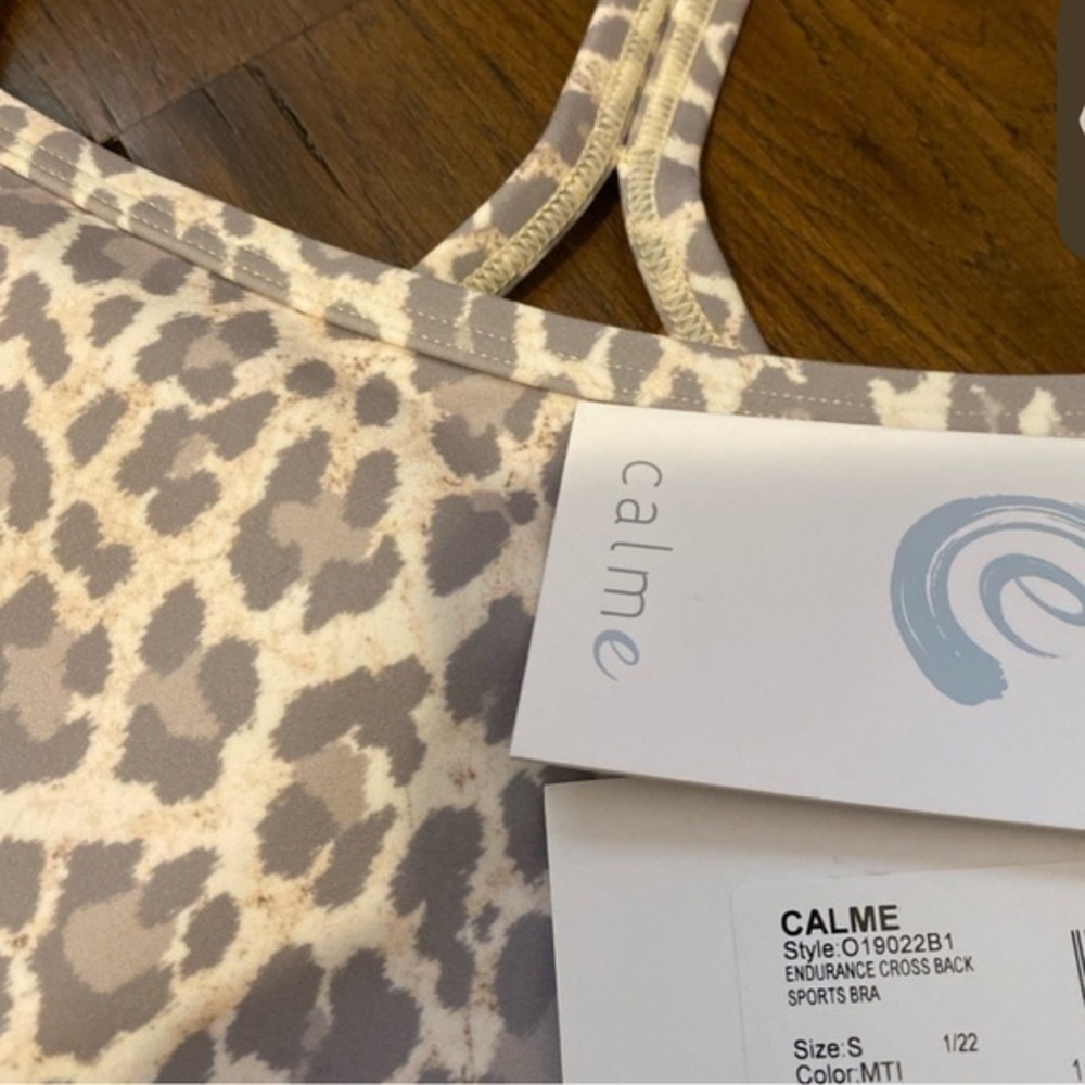 Johnny Was Leopard Sports bra - Picture 3 of 4